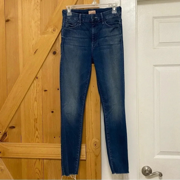 Mother High Wasted Looker Ankle Fray Jeans - Picture 2 of 9